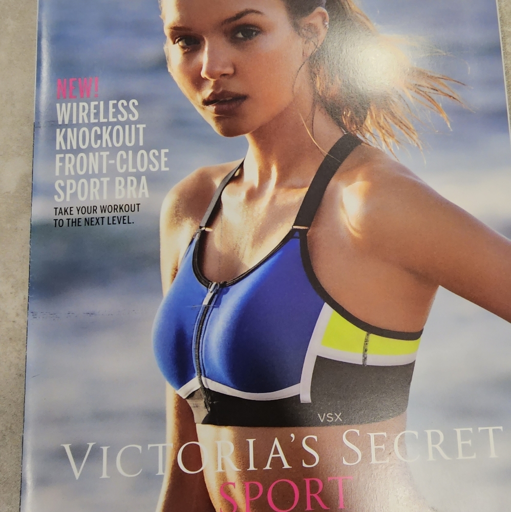 New Victoria's Secret Spring Sport 2016 Magazine Josephine Skriver